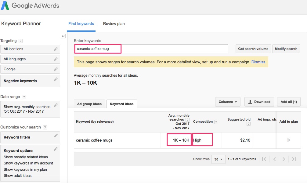  Google AdWords