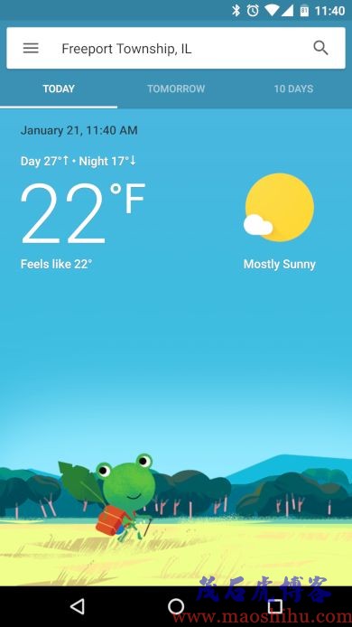 Google Weather PWA