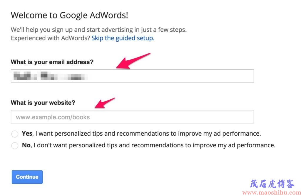 google adwords关键词