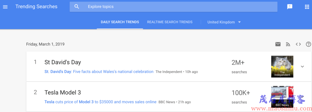 google trends怎么用